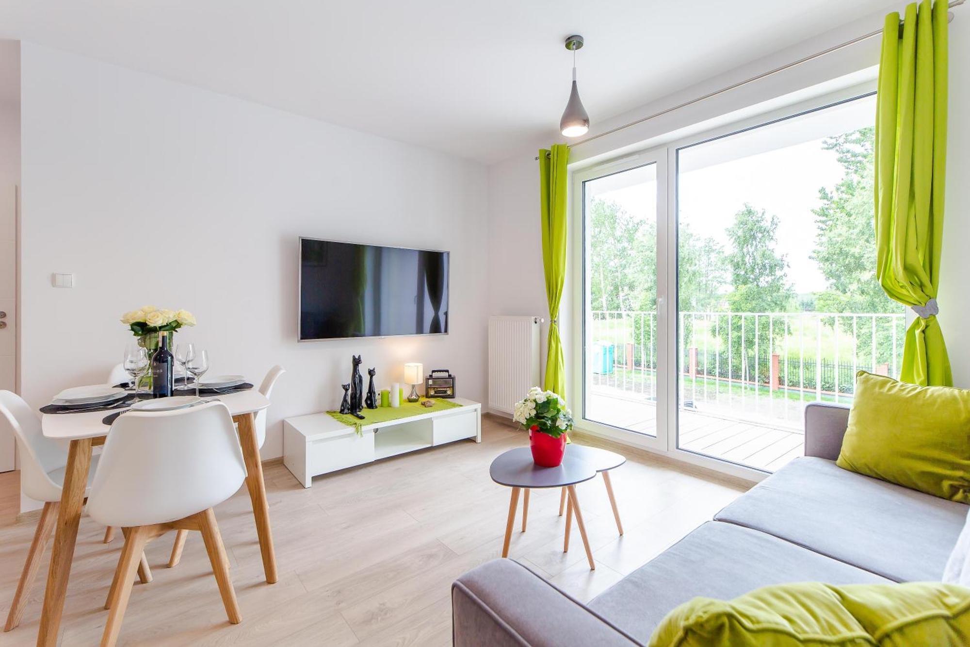 Waterline Apartamenty 科沃布热格 外观 照片