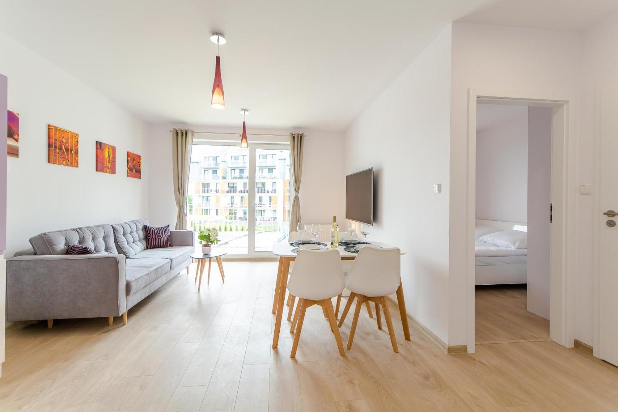 Waterline Apartamenty 科沃布热格 外观 照片