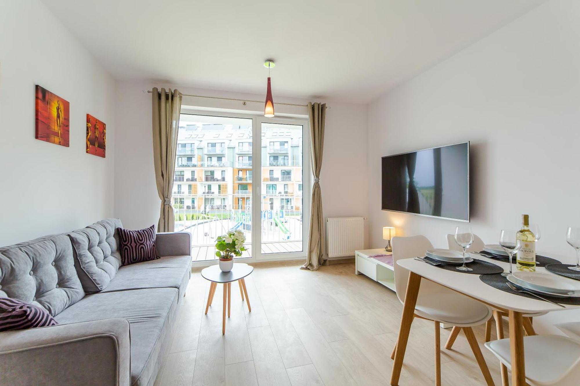 Waterline Apartamenty 科沃布热格 外观 照片