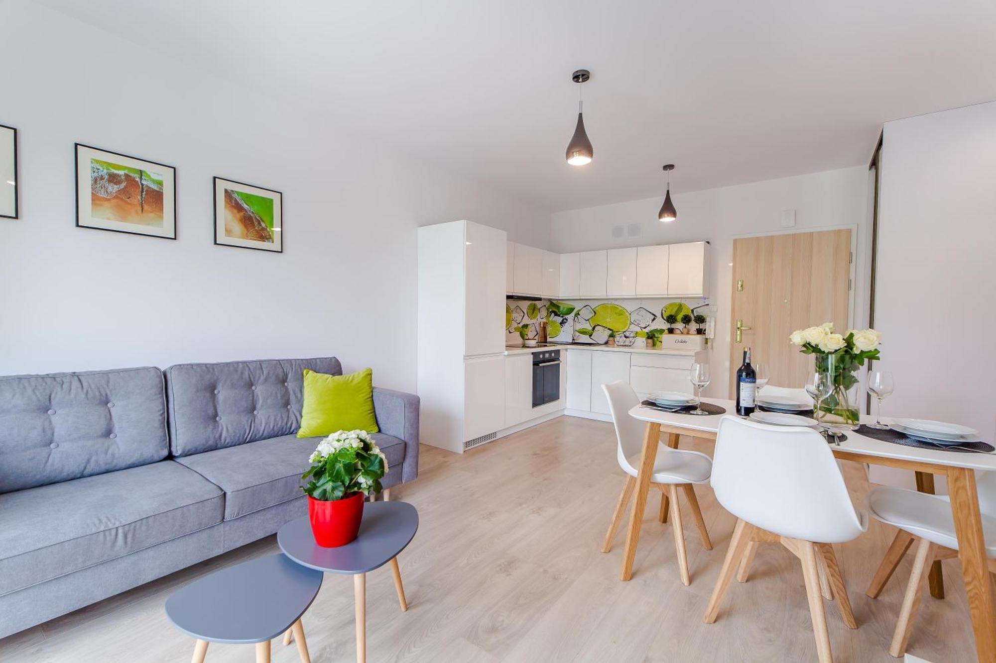 Waterline Apartamenty 科沃布热格 外观 照片
