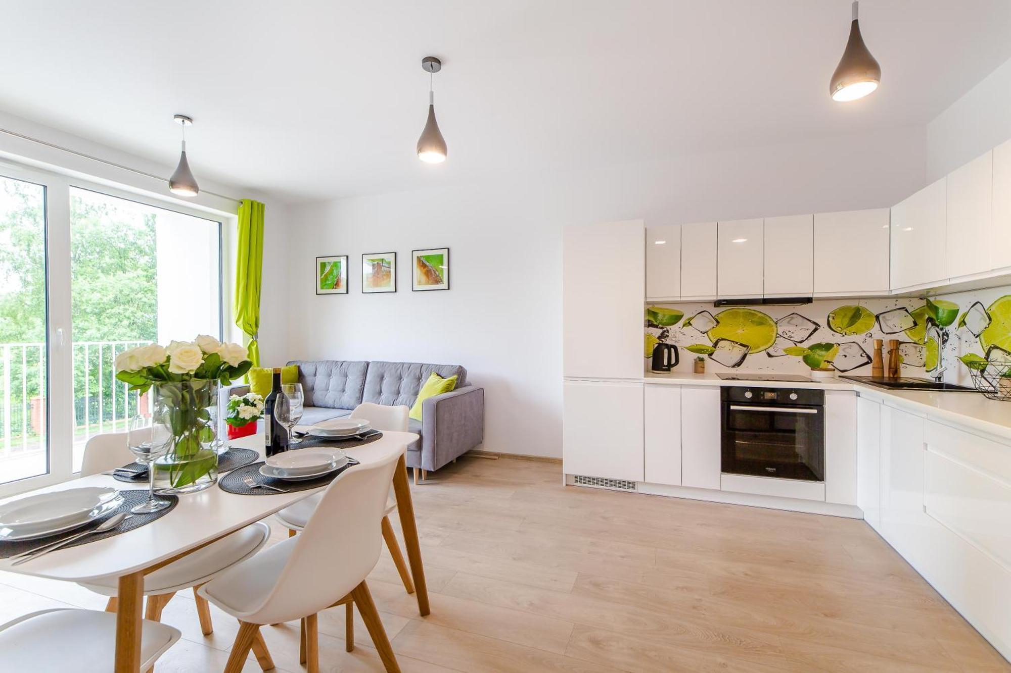 Waterline Apartamenty 科沃布热格 外观 照片