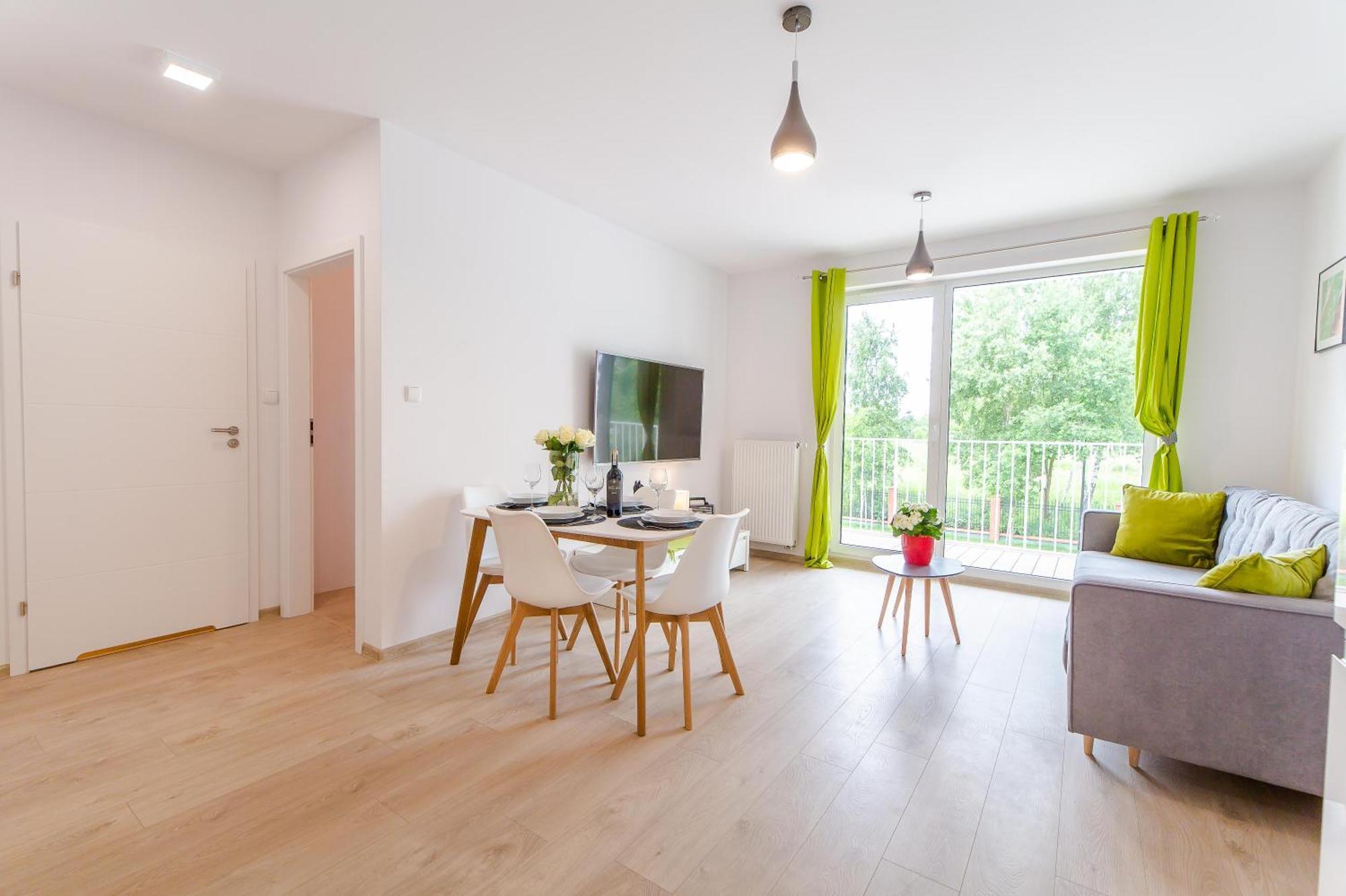Waterline Apartamenty 科沃布热格 外观 照片