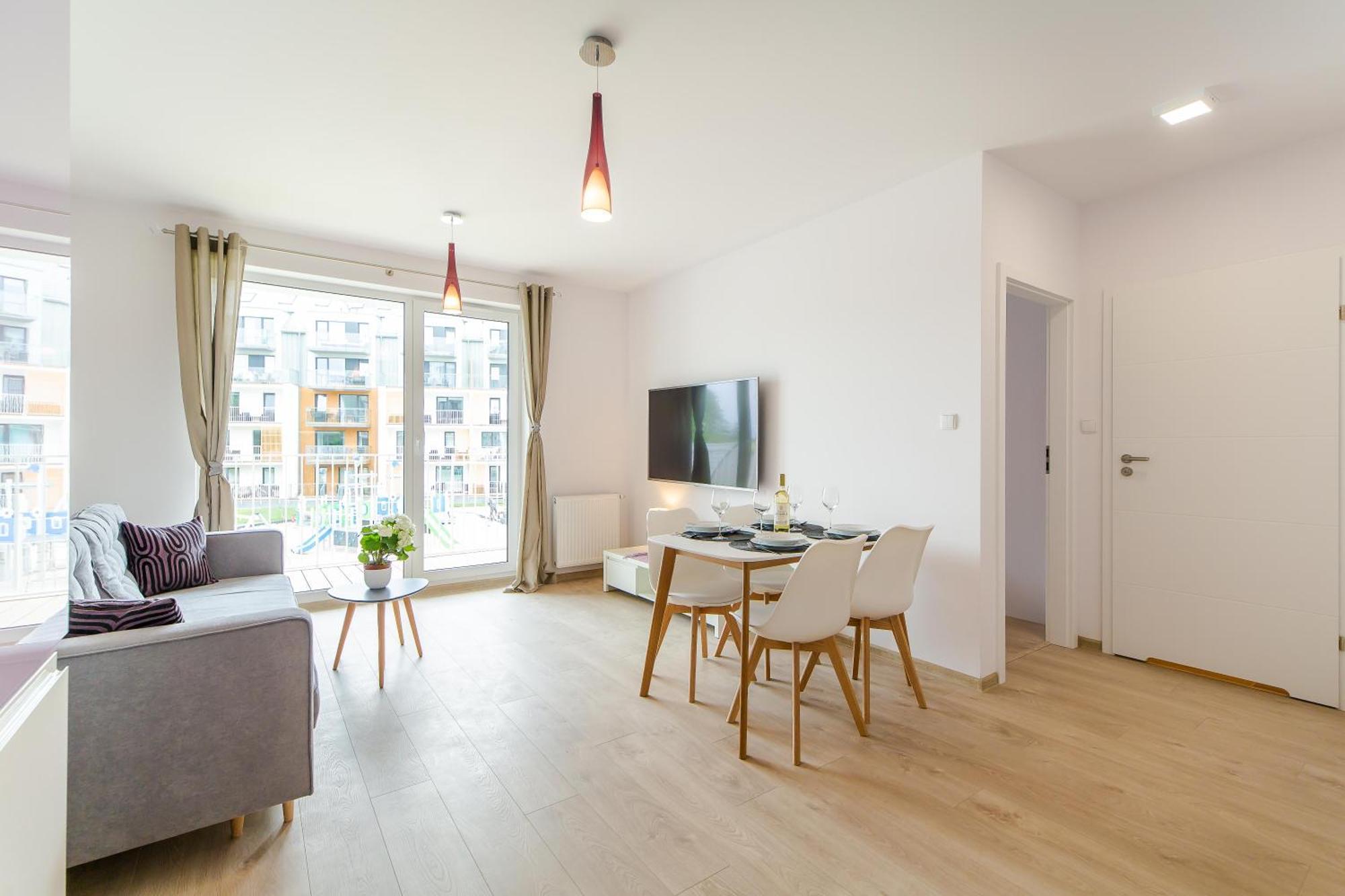 Waterline Apartamenty 科沃布热格 外观 照片